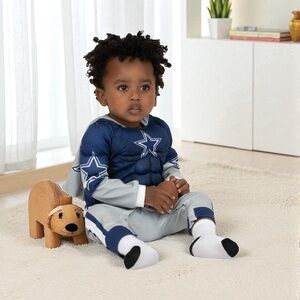 Toddler Star Muscle Chest Halloween Costume - Navy & Gray
